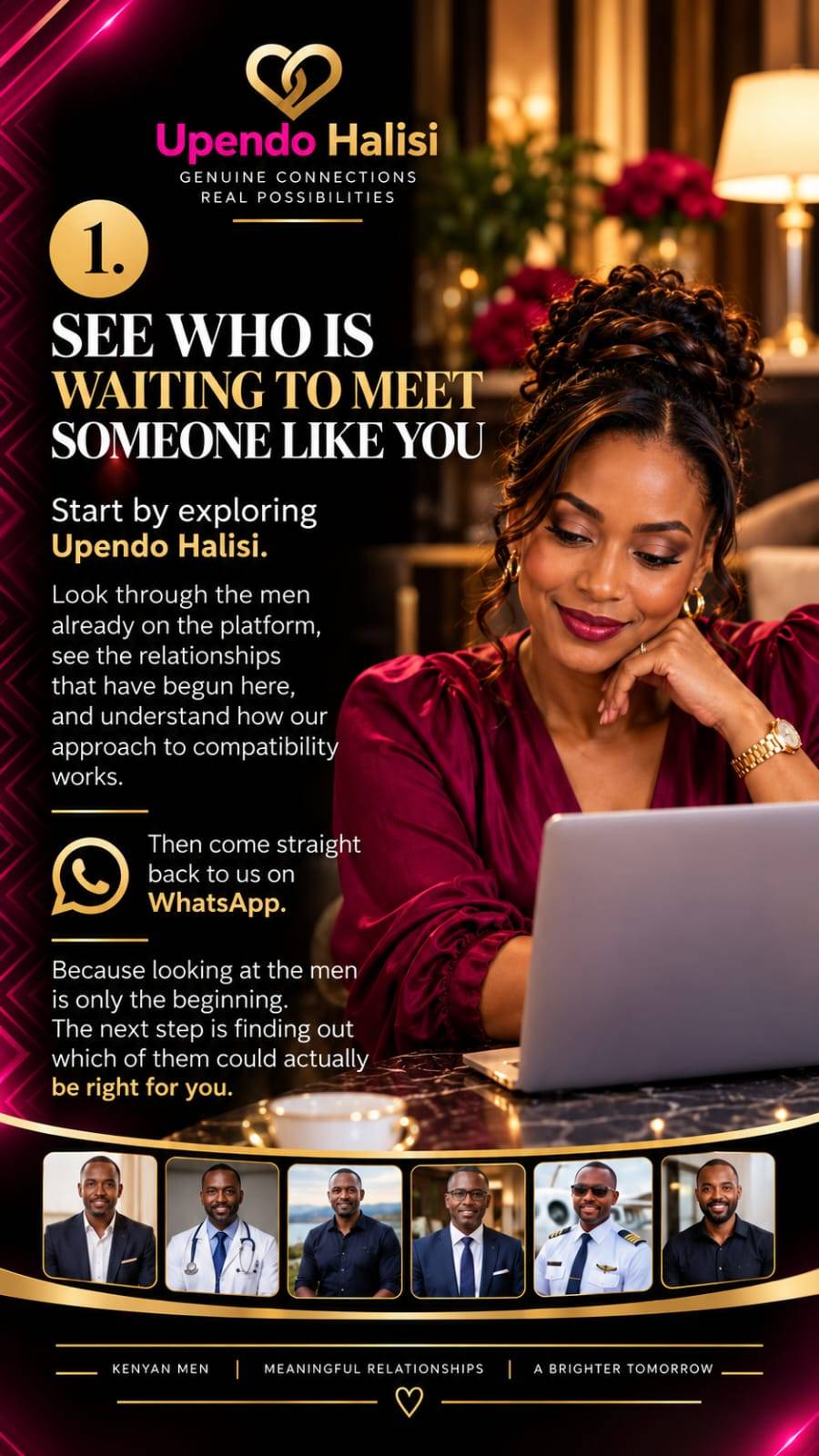 Upendo Halisi how it works slide 1
